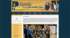 Desktop Screenshot of familyphysiciansinc.com